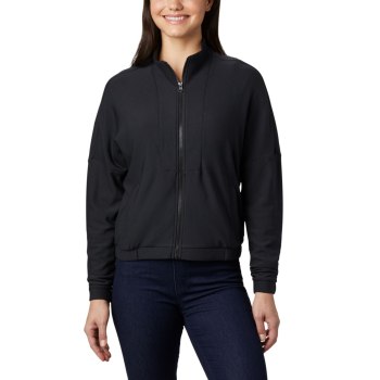 Columbia Firwood Crossing Full Zip, Chamarras Negros Para Mujer | 675438-ZGM